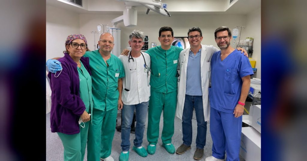 El Hospital de Mérida incorpora una técnica mínimamente invasiva para pacientes con dificultad para ingerir alimentos