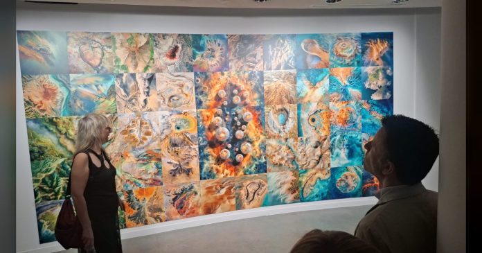 El MEIAC acoge 'Viaje al centro de la Tierra', una exposición de Marina Núñez comisariada por Isabel Durán