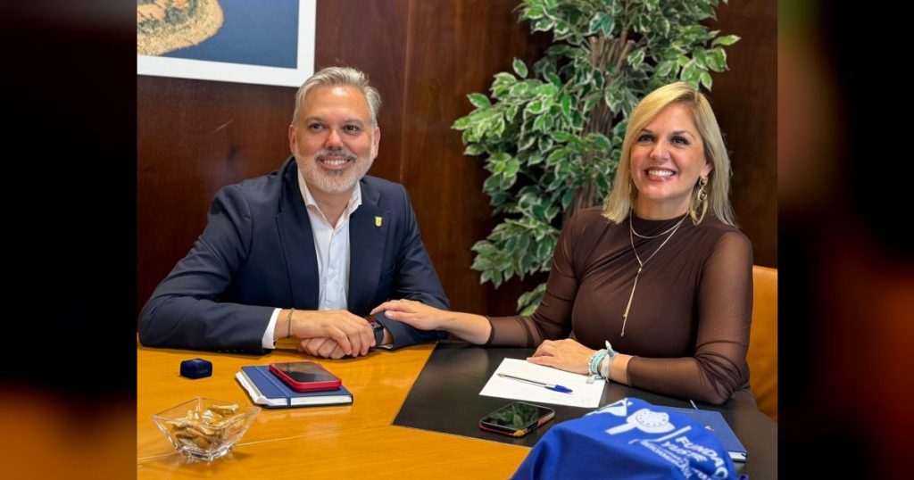 Fernando Pizarro aborda con Elena Manzano las líneas estratégicas de la Fundación Yuste para el periodo 2027-2030