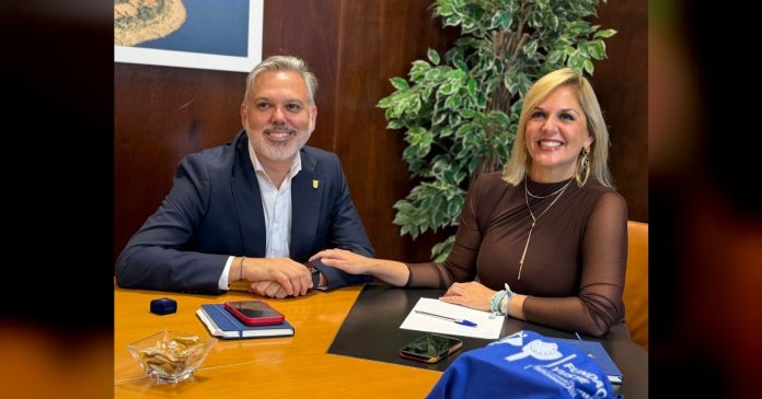 Fernando Pizarro aborda con Elena Manzano las líneas estratégicas de la Fundación Yuste para el periodo 2027-2030