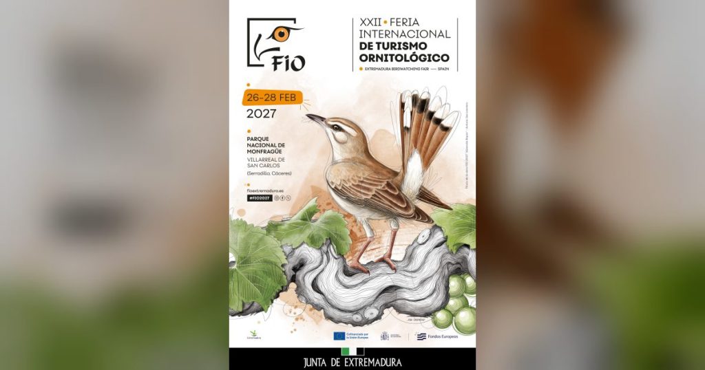 FIO dedica su cartel de 2027 a una especie amenazada y estrena un concurso internacional de ilustración de aves