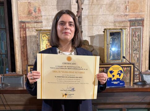 La investigadora Elisa Díaz Álvarez gana el X Premio de Investigación a Tesis Doctorales Iberoamericanas de la Fundación Yuste