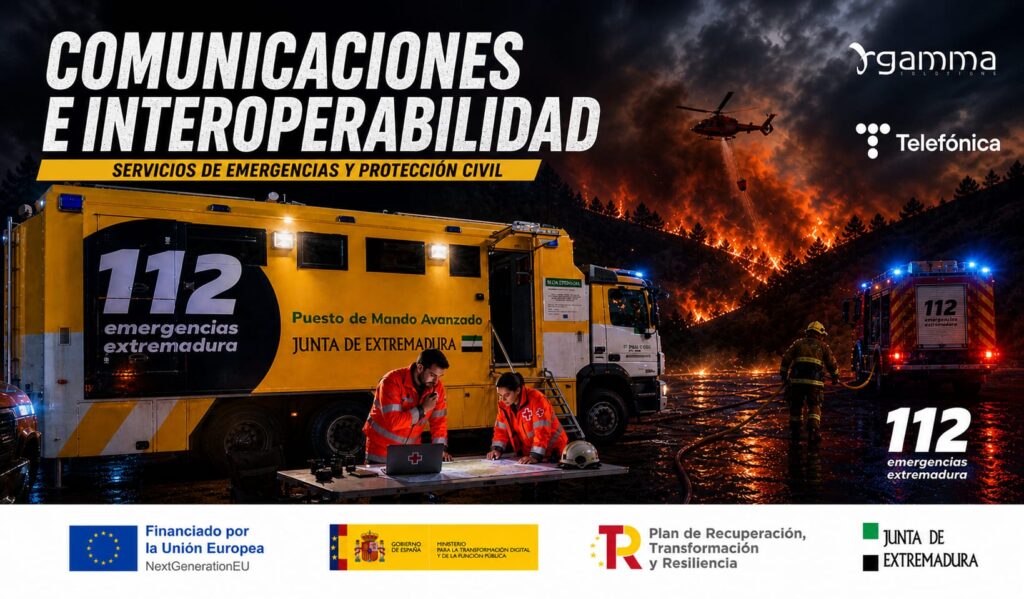 Almendralejo acogerá un simulacro de emergencias para mejorar la interoperabilidad y comunicaciones de la Protección Civil de Extremadura