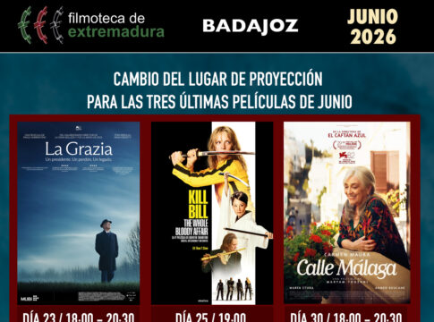 La Filmoteca de Extremadura traslada temporalmente sus proyecciones en Badajoz al edificio de Ibercaja