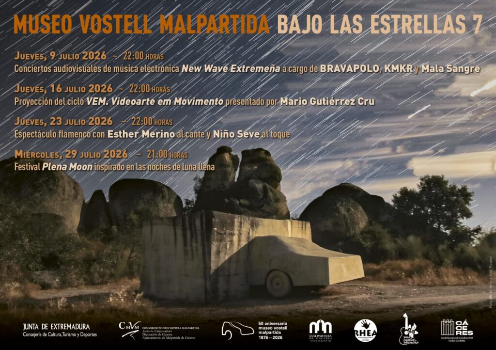 El ciclo estival ‘Bajo las Estrellas 7’ del Museo Vostell Malpartida reivindica la vanguardia desde la periferia rural