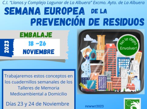 Sostenibilidad organiza actividades de sensibilización en diferentes localidades con motivo de la Semana Europea de la Prevención de Residuos de Envases