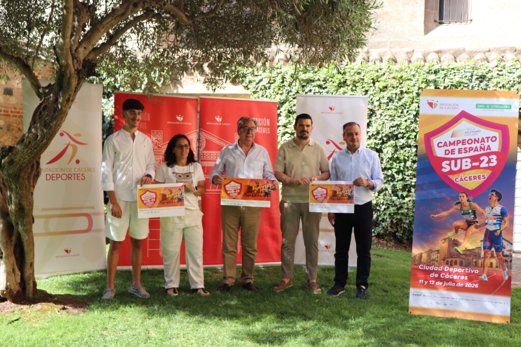 La Ciudad Deportiva de Cáceres acoge este fin de semana el Campeonato de España de Atletismo Sub-23