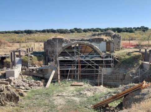 La rehabilitación de la ermita de San Jorge avanza con el apoyo de la técnica del ‘gemelo digital’
