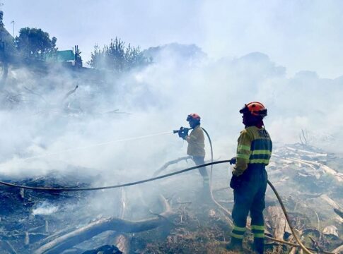 El Plan Infoex interviene en 15 incendios forestales durante la última semana